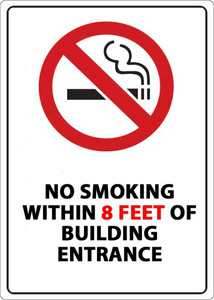 Zing Notice Smoking Of Any Type Is Prohibited On These Premises