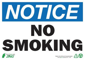 Drawing of the sign as described in the Product Description.