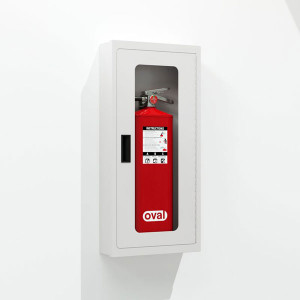 Oval CRST Recess Mounted Cabinets for Model 10J-ABC Fire