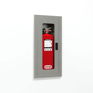 Oval CRSS Recess Mounted Cabinets for Model 10J-ABC Fire