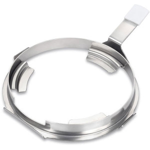 Photograph of a pan handler for use with Ohaus MB32, MB62 and MB92 moisture analyzers.