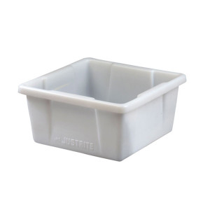 A photograph of a Justrite Spill Basin.