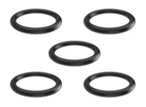 A picture of five LS-C-10558-5 Hose Adapter O-Rings.