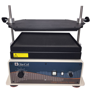 A photograph of the 21320 volumetric flask mixer.