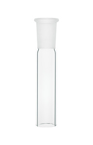 A photograph of a representative CG-101 series ground glass inner joint.
