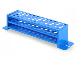 Photograph of Full Size Test Tube Rack for Ohaus Shaker Platforms, 10-14 mm tubes.