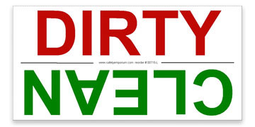 New product: Magnetic dishwasher signs!