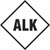 Image of  an "Alkali" Hazard Panel.