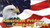 Picture of the Workplace Safety Banner that features a colorful US flag background, a photographic image of a bald eagle, and wording of "American Pride... ...Company Pride."