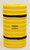 Photograph of single yellow 9" round eagle column protector.