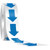 An image of a roll of blue arrow floor markers, partially unrolled.