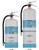 A photograph of an Amerex C270 1.75 gallon water mist extinguisher (left) next to the Amerex C272 2.5 gallon model (right).