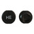 Photograph showing the top and bottom of an HE index button.