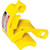 A photograph of a yellow 07174 pin and sleeve lockout device for 500 V plugs.