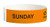 Picture of the orange, Sunday Tamper-Resistant COVID-19 Pre-Screened Tyvek® Wrist Bands w/ Serial Numbering.