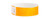 Picture of an orange,  3/4" wide Tamper-Resistant Tyvek® Wrist Band w/ Serial Numbering.