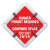 Image of a Confined Space Ident-O-Flip® Informational Flip Sign showing the red setting with the text "DANGER PERMIT REQUIRED".