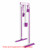 A photograph of a purple 06082 PVC 17" 5-hook rack with purple tools. Tools are not included with product.