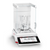 Photograph of Ohaus Explorer-EXR® Semi-Micro Balance measuring a sample.