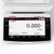 Photograph of Ohaus Explorer Plus® Precision Balance user terminal, top view. 