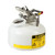 A photograph of a BY12752 Safety Disposal Can with the lid open.