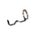 A photograph of a vehicle bracket for a 2.5 lb  Rusoh® Eliminator® Extinguish, horizontal view.