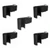 A picture of five LS-S-80345-5 Hose Clamps.