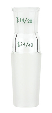 A photograph of a cg-1000 adapters, connecting, reducing, top outer and lower inner joint.