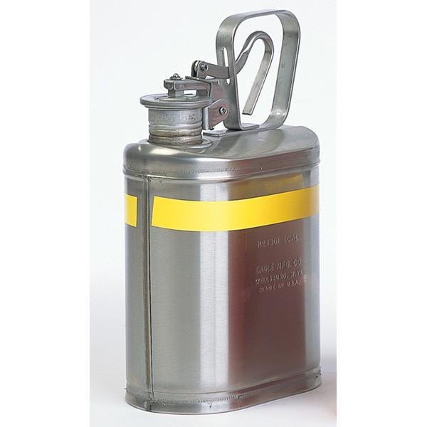 Eagle Stainless Steel Laboratory Safety Can, 1 Gallon