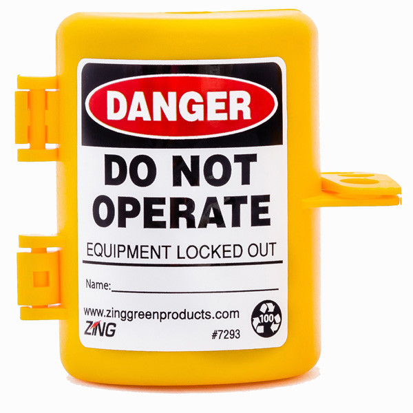 Zing RecycLockout™ Forklift Propane Tank Lockout Device