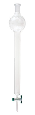 A photograph of a representative CG-1196 Chromatography Column, Reservoir, Standard Taper Joint.