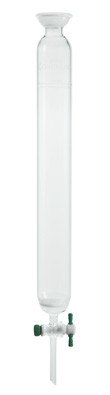 A photograph of a representative CG-1199 Chromatography Column w/ Spherical Upper Joint and Fritted Disc.