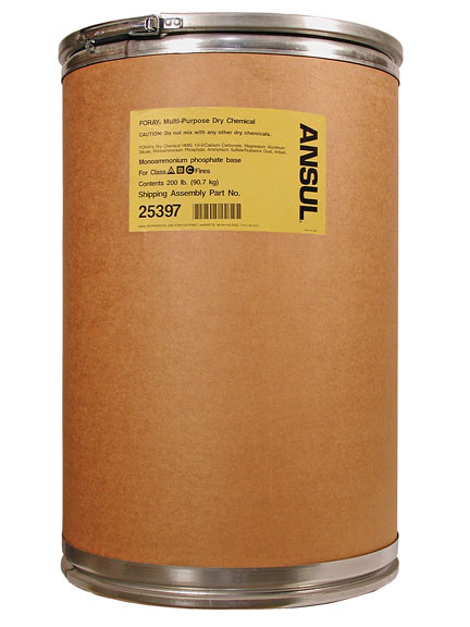 Ansul Foray Class ABC Extinguisher Powder, 200 lb drum
