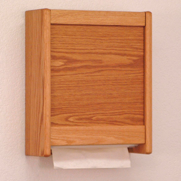 Light oak cabinet, closed