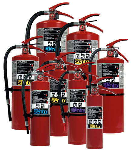 Ansul Sentry Foray ABC Dry Chemical Fire Extinguishers