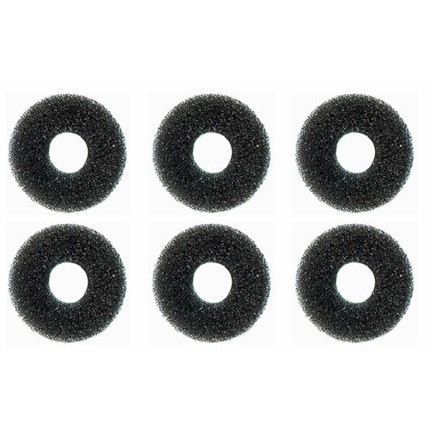 A photograph of six 470-024R FS-Plus™ Spray Head Filters.