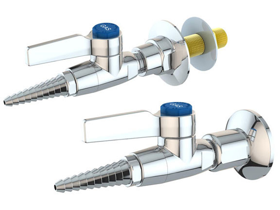 L4200-158 Series Laboratory Gas Ball Valves, Panel Mounted
