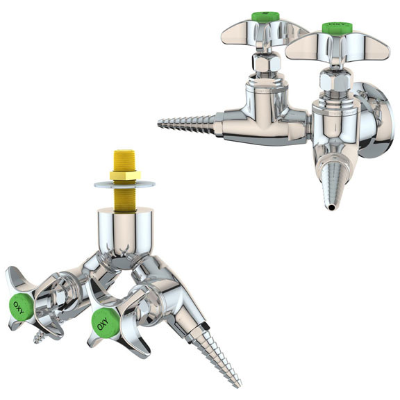 L4200-131 Series Laboratory Gas Ball Valves w/ Deck Mounted Turrets