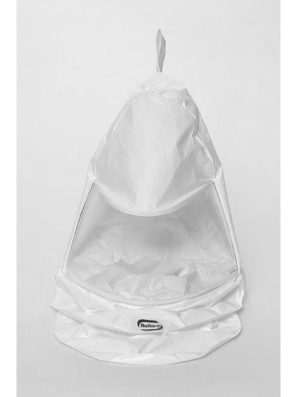 A photograph of a BL-20TICH Bullard 20TICH Tychem QC hoods for use with Bullard hard hats, and 5 per box.