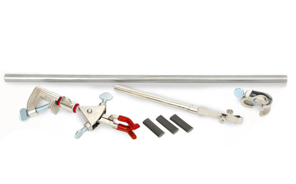 Photograph of Support Rod and Clamp Kit for Ohaus Hotplates and Stirrers .