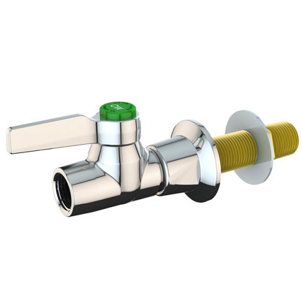 A photograph of the L4301-159WSA High Flow Laboratory Water Valve including the mounting shank.
