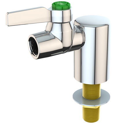 A photograph of the L4301-121-WSA High Flow Laboratory Water Valve including the mounting shank.