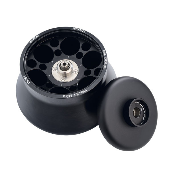 Photograph of Angle Rotor, 6 x 85 mL, RB, ID, Hi.