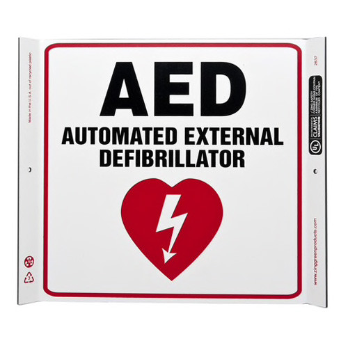 Picture of the sign as described in the product description.