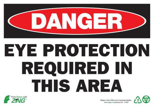 Drawing of the sign as described in the Product Description.