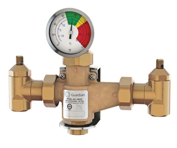 A photo of the G6020 Thermostatic Mixing Valve.