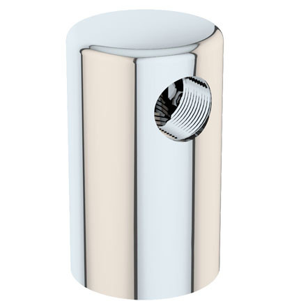 Picture of a single outlet BI131 Deck Mounted Turret Base.