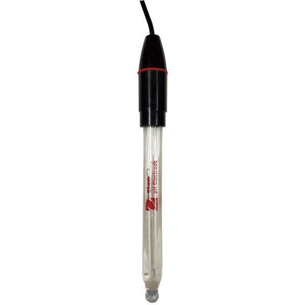 Photograph of an Ohaus ST410 pH electrode.