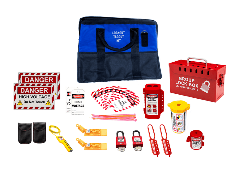 The image shows the kit and all of its contents laid out.