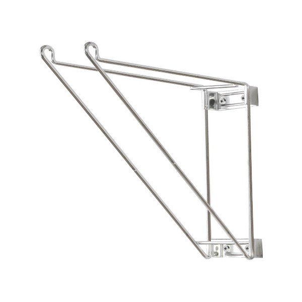 An image of 06087 Stainless Steel Sanitation Ladder Rack with nothing on it.
